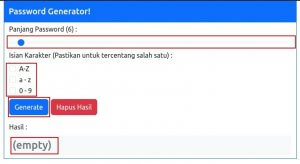Password Generator Sederhana dengan JavaScript - Dicoding Blog