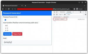 Password Generator Sederhana dengan JavaScript - Dicoding Blog