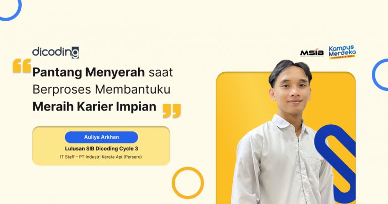 Belajar Coding Gratis di SIB Dicoding Membawaku ke Karier Impian