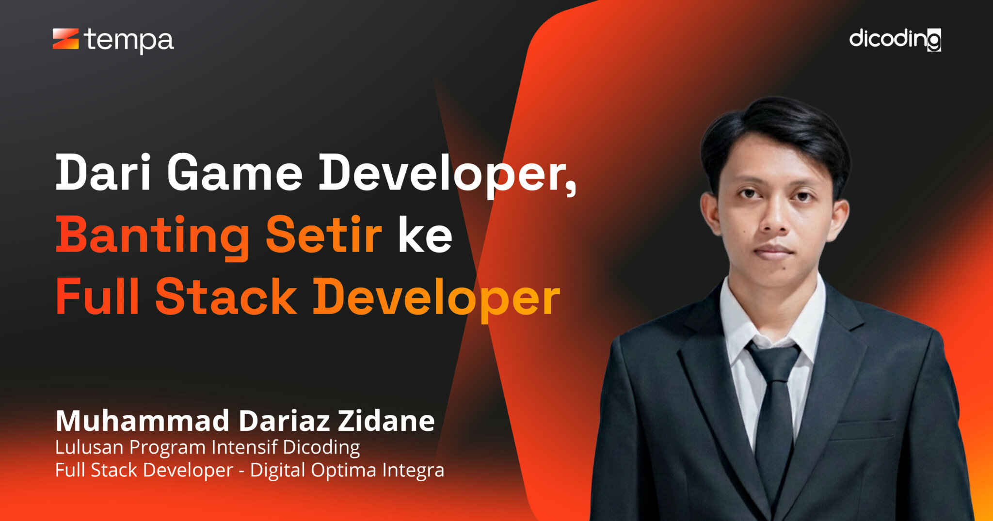 Dari Game Developer, Banting Setir ke Full Stack Developer - Dicoding Blog