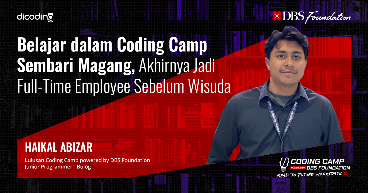 Lulusan Coding Camp yang sempat magang di BUMN