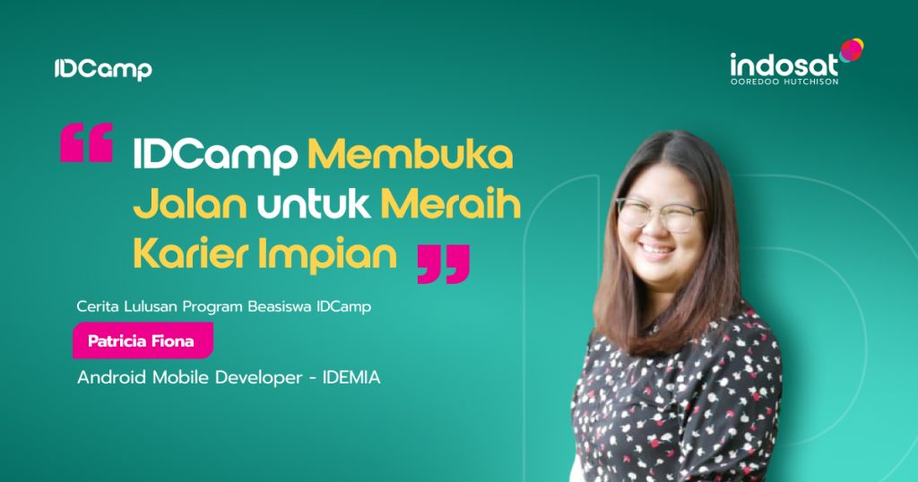 Patricia Fiona, Lulusan IDCamp