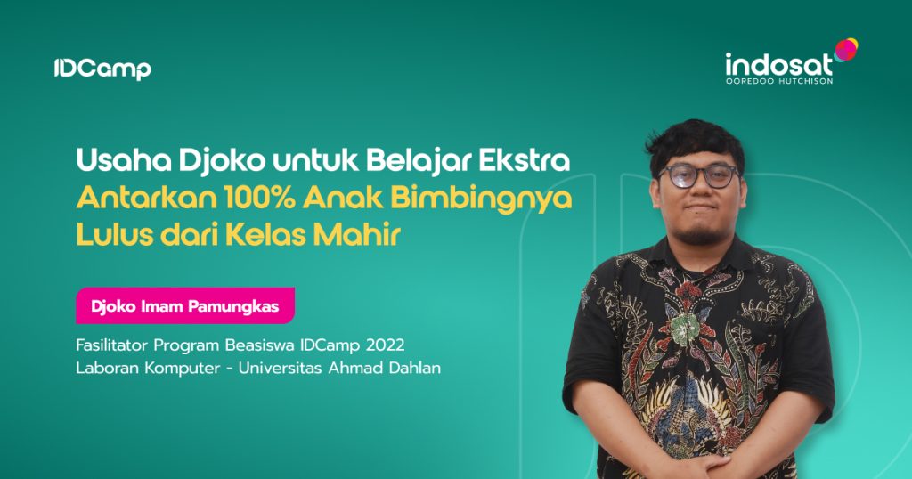 Djoko Imam Pamungkas, Fasilitator Program Beasiswa IDCamp 2022