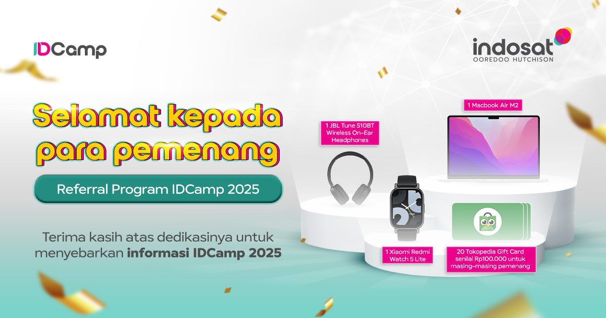 Pengumuman Referral Program IDCamp 2025