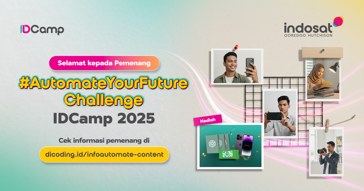 Pengumuman #AutomateYourFuture Challenge IDCamp 2025