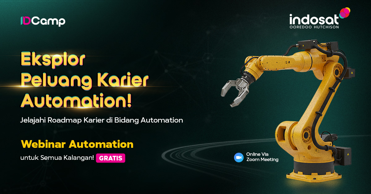 Ikuti Webinar Eksplor Peluang Karier di Bidang Automation!