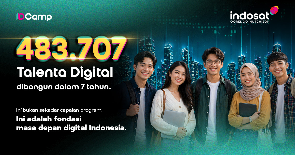 483.707 Talenta Digital dalam 7 Tahun: Perjalanan IDCamp Membangun Masa Depan Digital Indonesia
