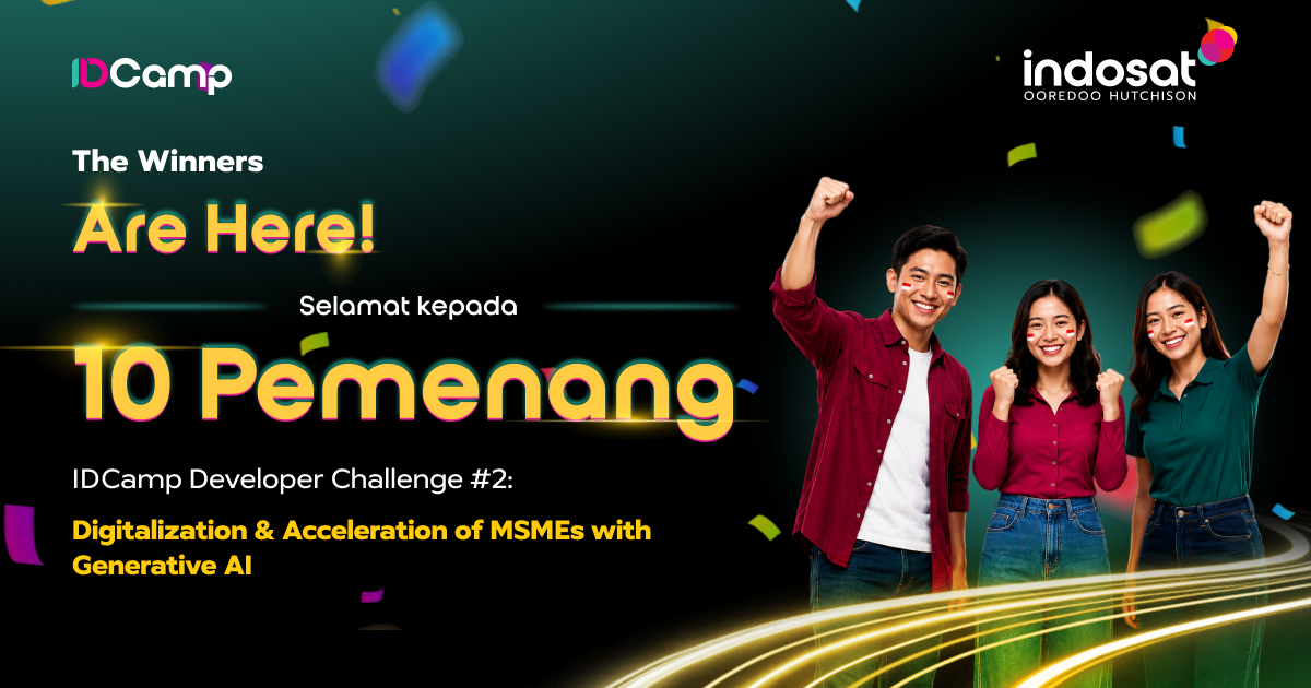 Selamat Kepada Pemenang IDCamp 2025 Developer Challenge #2!